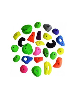 25 L Climbing Holds – mixed colors