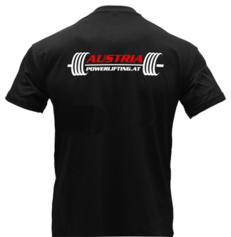 Austria Powerlifting Shirt, Rot Weiß - Sport Enzinger