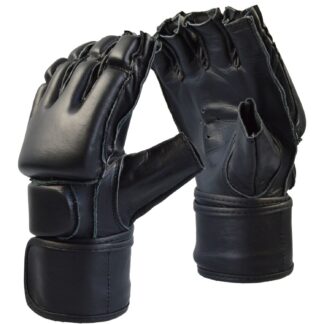 Free-Fight Handschuhe Leder Gr L