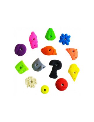Children's climbing holds: 13 holds theme "beach"