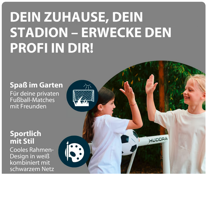 Fussballtor – Hudora Advanced – 120 bis 300cm - Image 5
