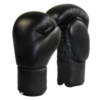 Boxhandschuhe Top-Modell schwarz Echtleder 16 Oz
