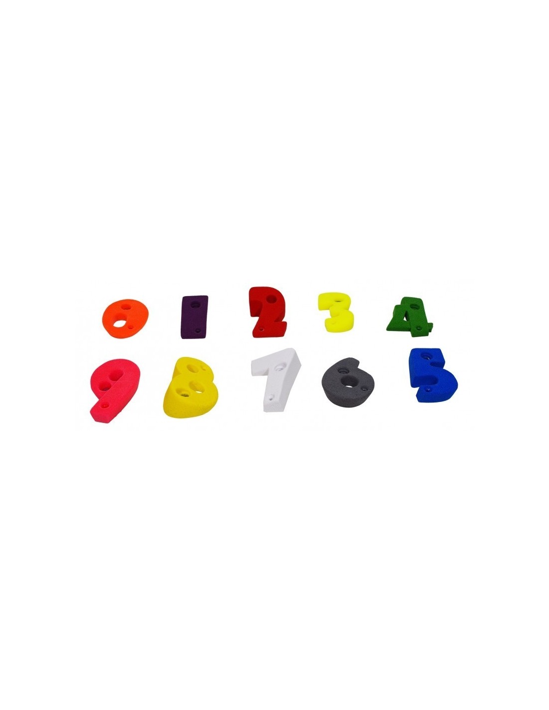 Children's climbing holds: Numbers from 0 to 9 - Image 37