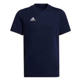 adidas Entrada 22 Kinder T-Shirt blau/weiß | Omidis.de