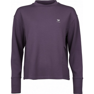 Fenja pullover violet grau – Damen