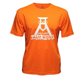Ich lauf auf Koks Funktions T-Shirt orange für Männers
| Lauflust.de