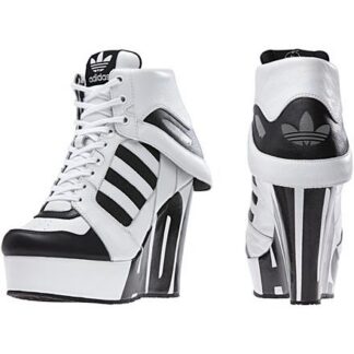 adidas Originals Jeremy Scott Streetball Platform  schwarz/weiß | Omidis.de
