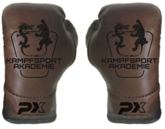 Paar Boxhandschuhe im RETRO-Style, braun, Preis auf Anfrage!