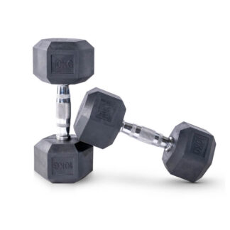 Hexagon Hantel PVC - BMS Fitness