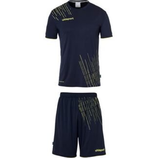 uhlsport Score 26 Herren Set Trikot + Shorts  dunkelblau/gelb | Omidis.de
