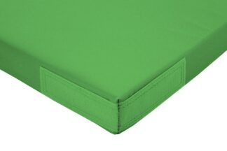 Superleichtturnmatte Therapie mit Klettecken grün - 200 x 125 x 6 cm