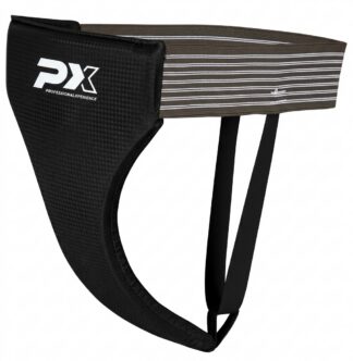PX Damen Tiefschutz PU schwarz XL