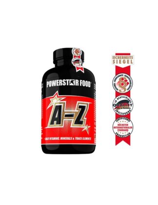 Powerstar Food - A-Z - Vitamins & Minerals - 180 Vital Substance Tablets