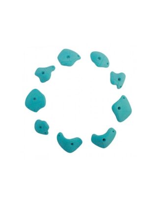 BLOWJUGS L - 9 Jugs for 0-90° - PU climbing holds