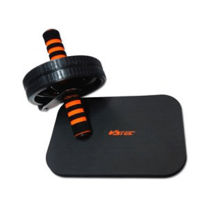 No Pain, No Gain – Bauchtrainer schwarz-orange