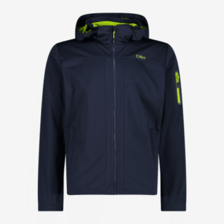 CMP Softshell-Herrenjacke mit abnehmbarer Kapuze – Karlshöhe