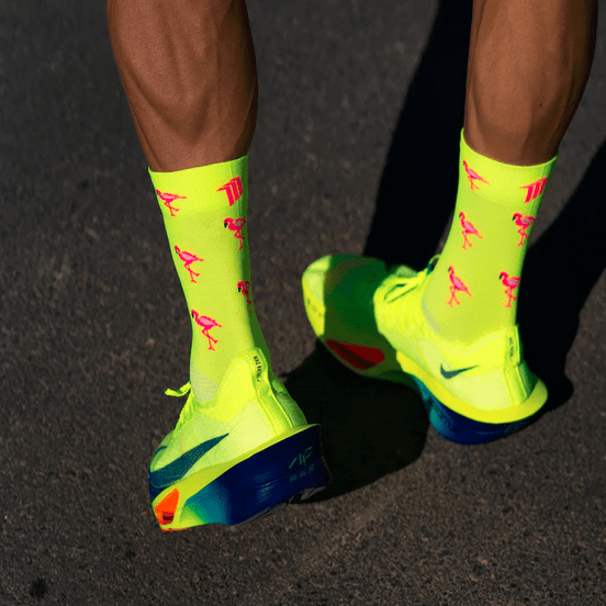 Laufsocken Sporcks Flamingo gelb - Image 7
