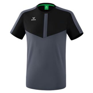 erima Squad Herren Trainingsshirt  grau/schwarz | Omidis.de